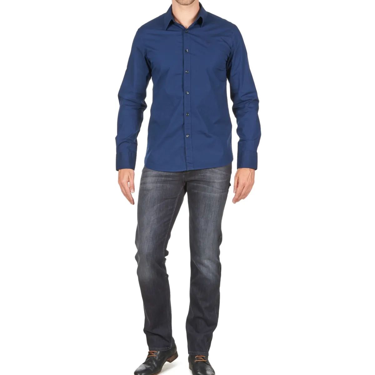 Jeans^7 for all Mankind - SLIMMY LUXE PERFORMANCE Gris