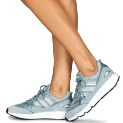 Baskets Mode^adidas Originals - ZX 1K BOOST 2.0 W Gris