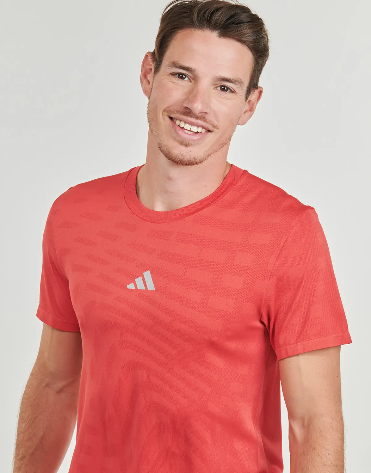 T-shirts & Polos^adidas Performance - Gym+ Training Seamless T-Shirt Rouge