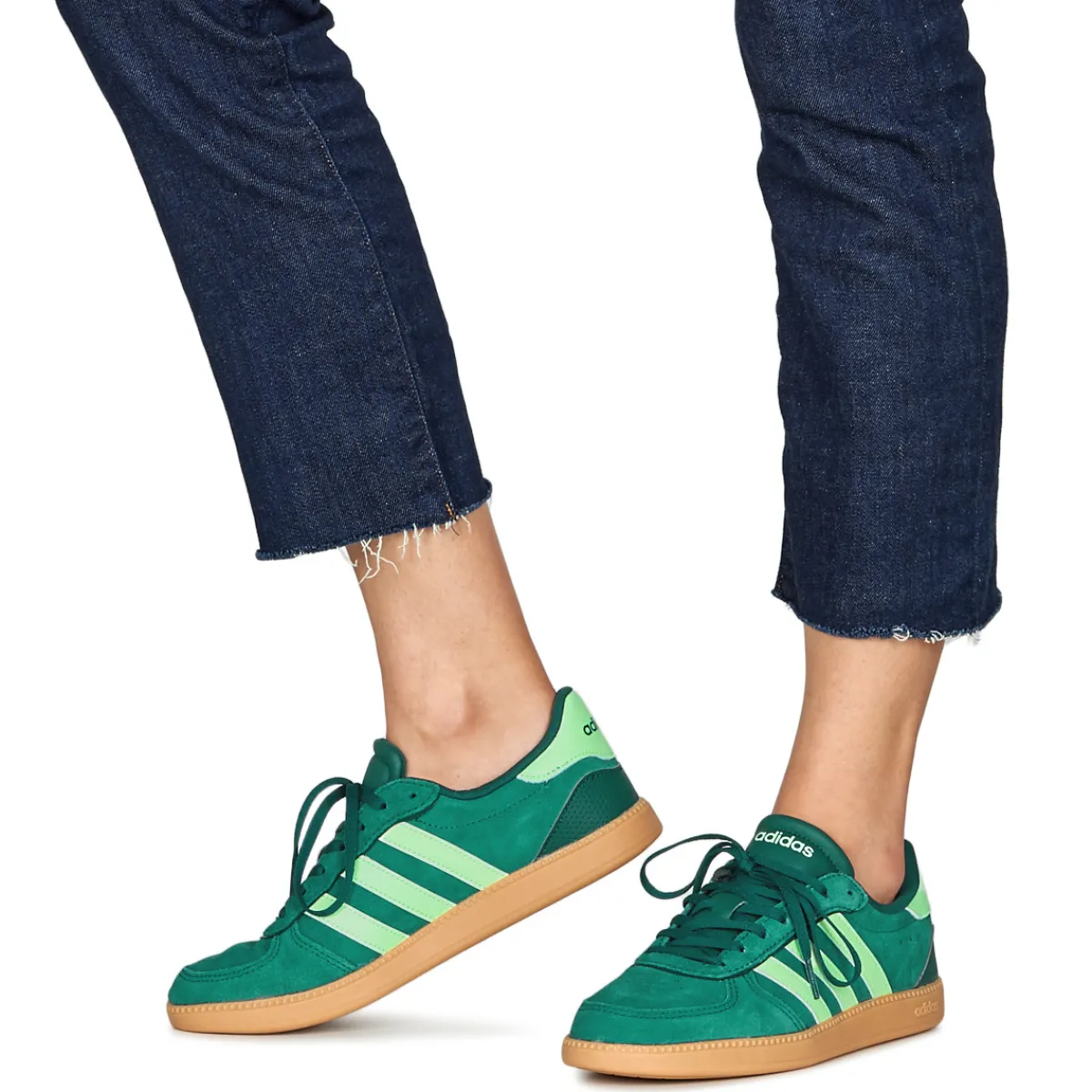 Baskets Mode^Adidas Sportswear - BREAKNET SLEEK Vert
