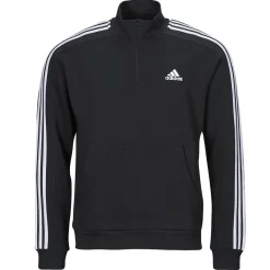 Sweats & Polaires^Adidas Sportswear - Essentials Fleece 3-Stripes 1/4-Zip Sweatshirt Noir