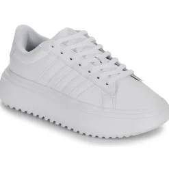 Baskets Mode^Adidas Sportswear - GRAND COURT PLATFORM Blanc