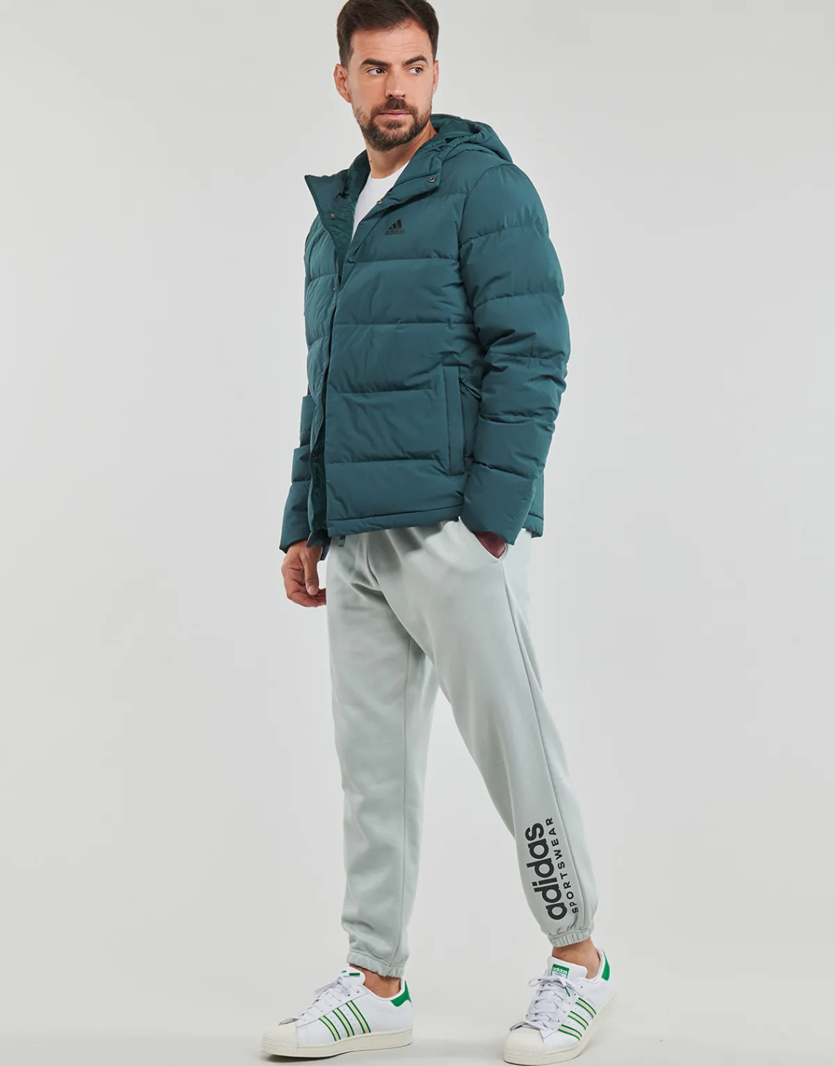Manteaux^Adidas Sportswear - HELIONIC HO JKT Bleu