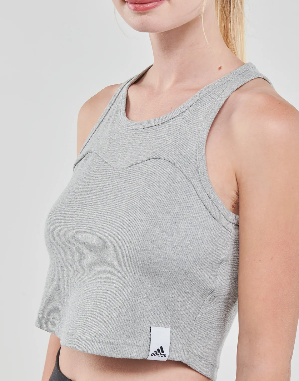 T-shirts & Polos^Adidas Sportswear - LNG RIB TANK Grismoyen