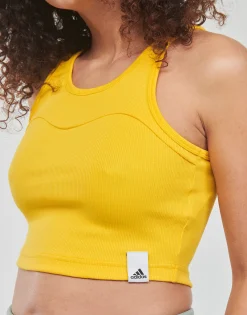 T-shirts & Polos^Adidas Sportswear - LNG RIB TANK Jaune