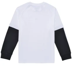 T-shirts & Polos^Adidas Sportswear - Street Jam 2-in-1 Long Sleeve Long-Sleeve Top Blanc