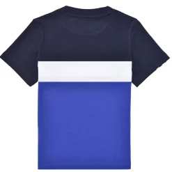 T-shirts & Polos^Adidas Sportswear - Tiberio 3-Stripes Colorblock Cotton T-Shirt Marine