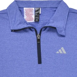 T-shirts & Polos^Adidas Sportswear - Training AEROREADY 1/2-Zip Long Sleeve Long-Sleeve Top Bleu