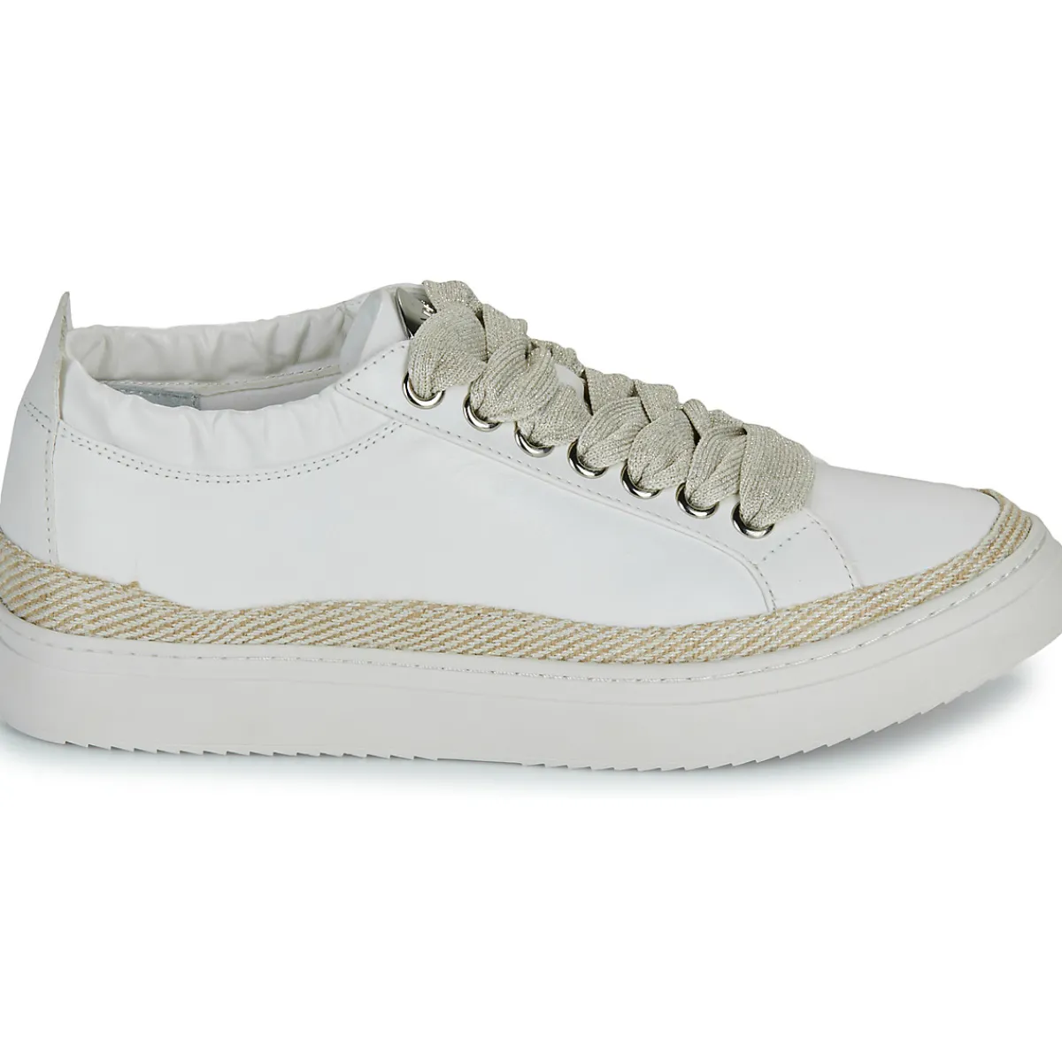Baskets Mode^Adige - QUINCY Blanc