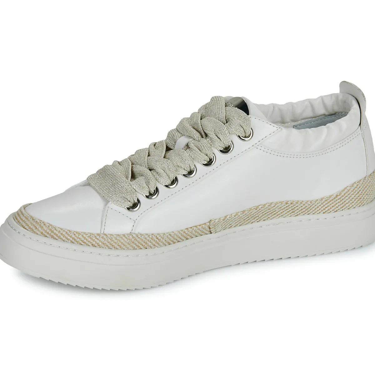Baskets Mode^Adige - QUINCY Blanc