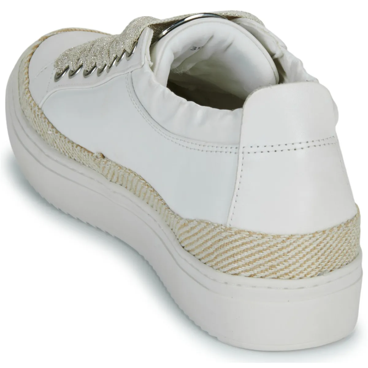 Baskets Mode^Adige - QUINCY Blanc