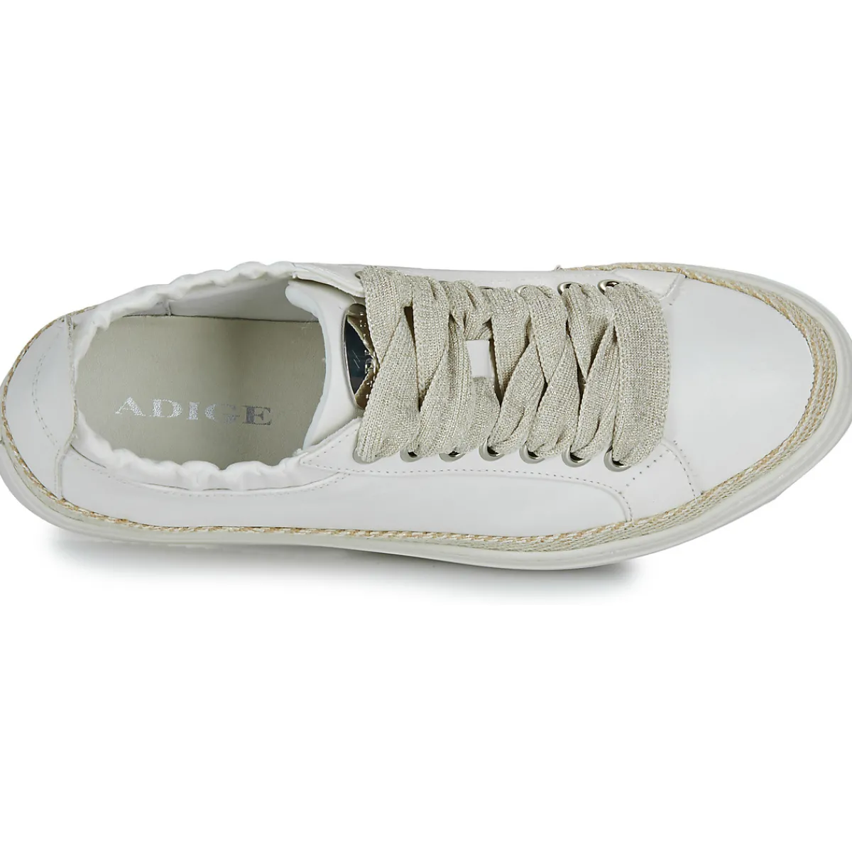 Baskets Mode^Adige - QUINCY Blanc
