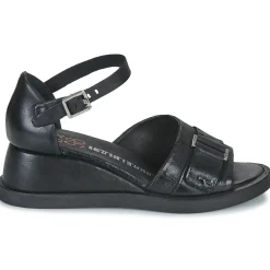 Sandales Et Nu-pieds^Airstep / A.S.98 - CORAL BUCKLE Noir