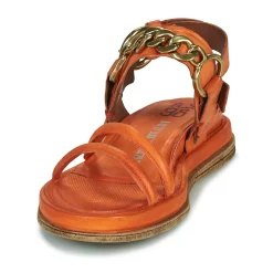 Sandales Et Nu-pieds^Airstep / A.S.98 - POLA CHAIN Orange