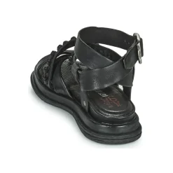 Sandales Et Nu-pieds^Airstep / A.S.98 - POLA CROSS Noir