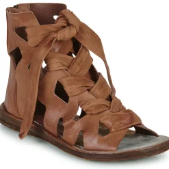 Sandales Et Nu-pieds^Airstep / A.S.98 - RAMOS LACES Camel