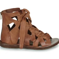 Sandales Et Nu-pieds^Airstep / A.S.98 - RAMOS LACES Camel