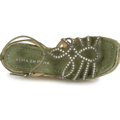 Sandales Et Nu-pieds^ALMA EN PENA - V2551292 Kaki