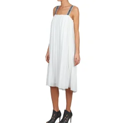 Robes^American Retro - VERO LONG Blanc
