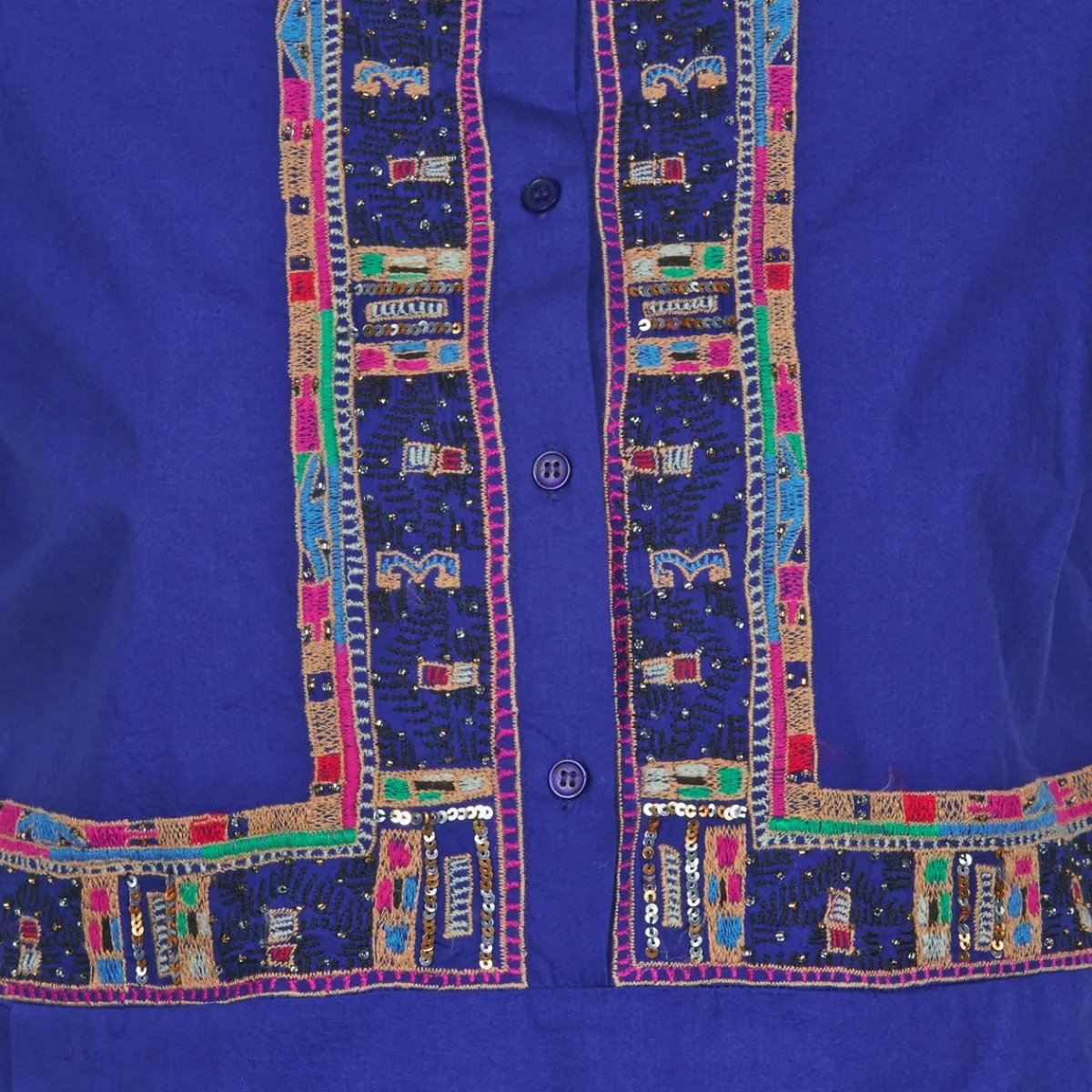 Robes^Antik Batik - EMILIE Marine