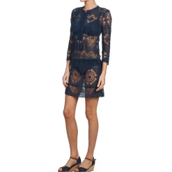 Robes^Antik Batik - LEANE Marine