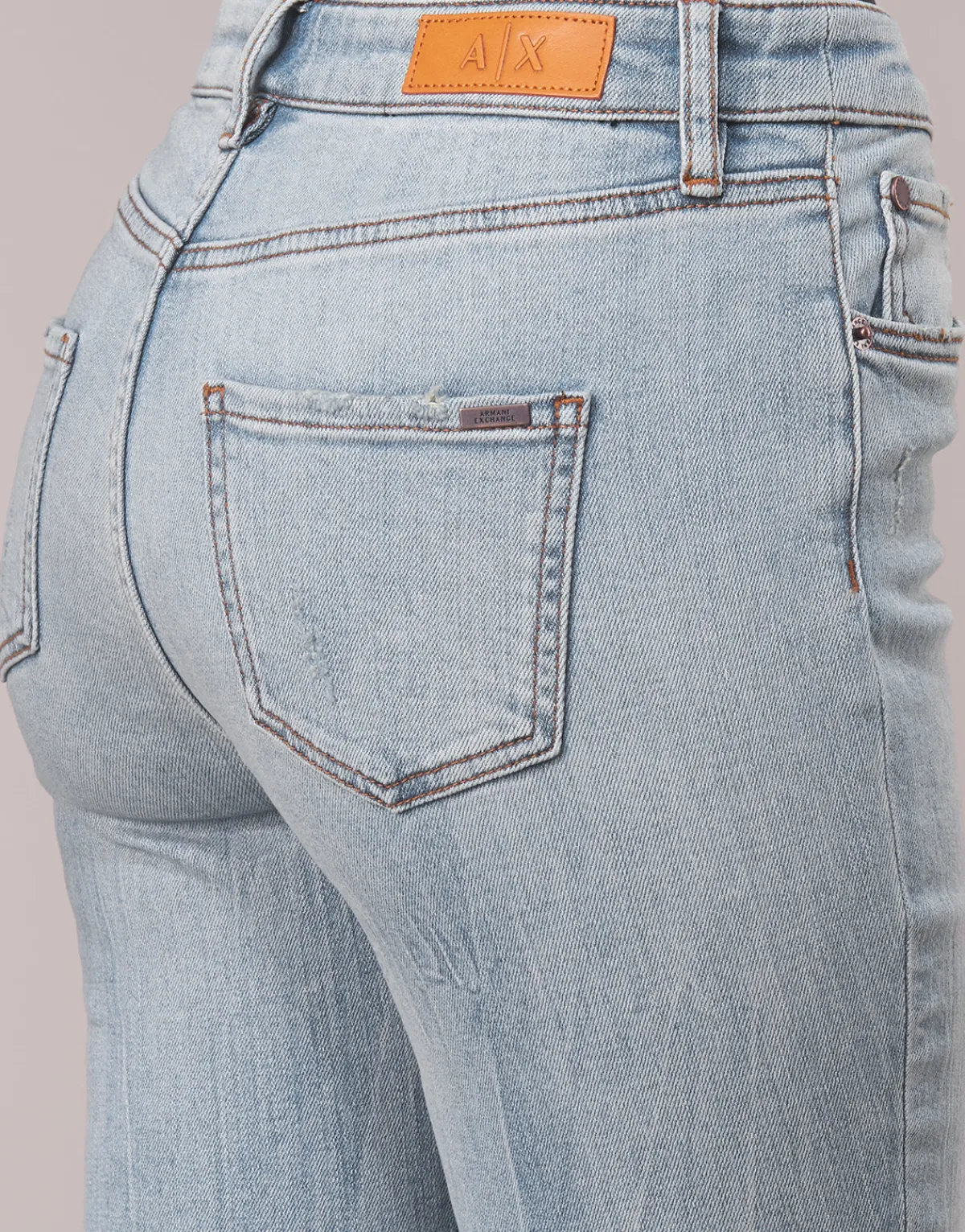 Jeans^Armani Exchange - HELBAIRI BleuClair