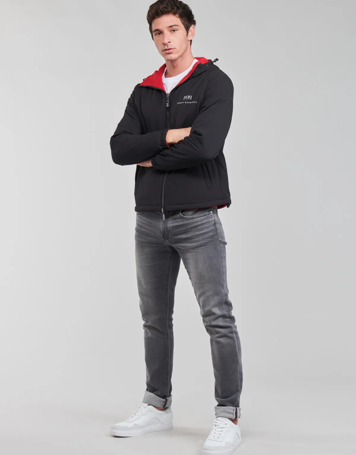 Vestes^Armani Exchange - 6KZB56 Noir