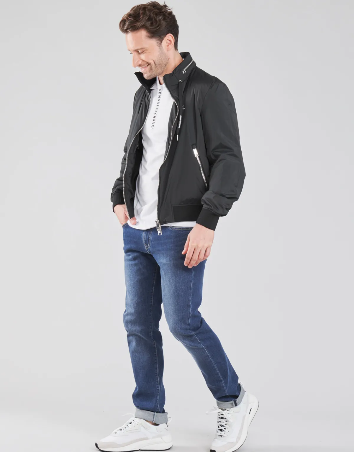 Vestes^Armani Exchange - 8NZB60 Noir