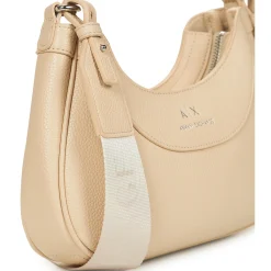 Sacs À Main^Armani Exchange - WAVE HOBO S Ivoire