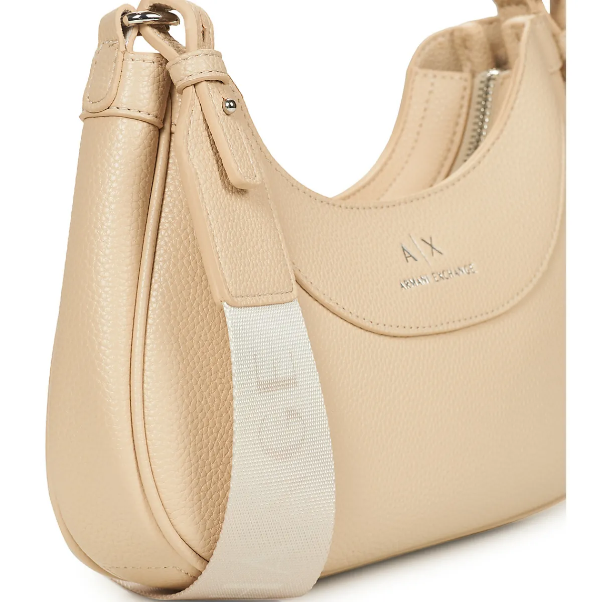 Sacs À Main^Armani Exchange - WAVE HOBO S Ivoire