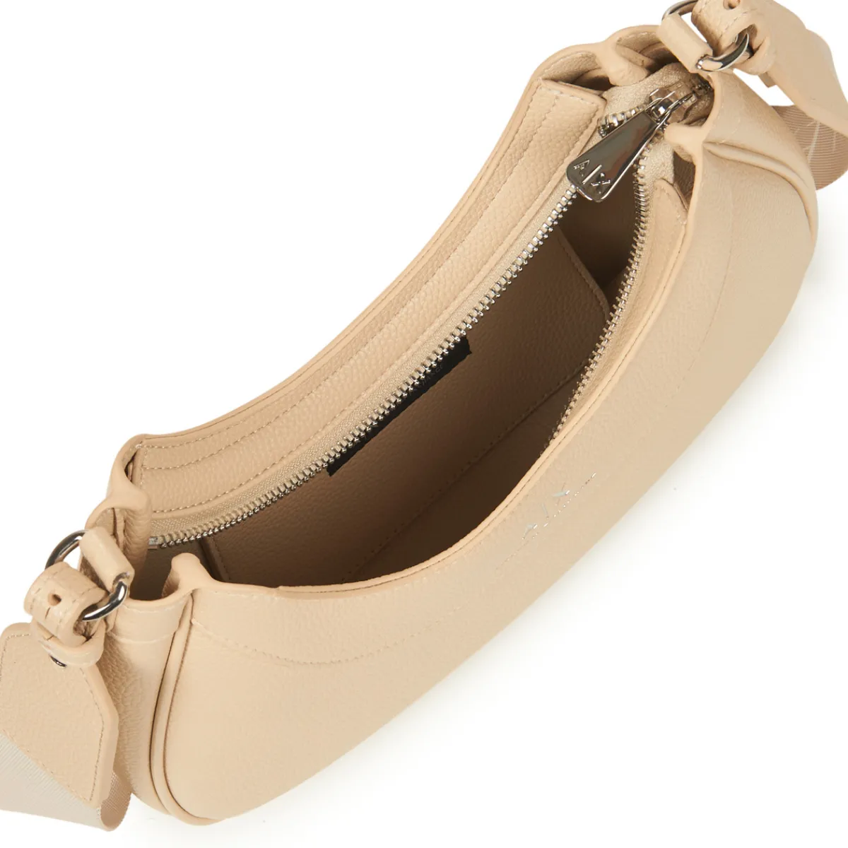 Sacs À Main^Armani Exchange - WAVE HOBO S Ivoire