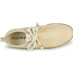 Baskets Mode^Armistice - STONE MID CUT W Beige