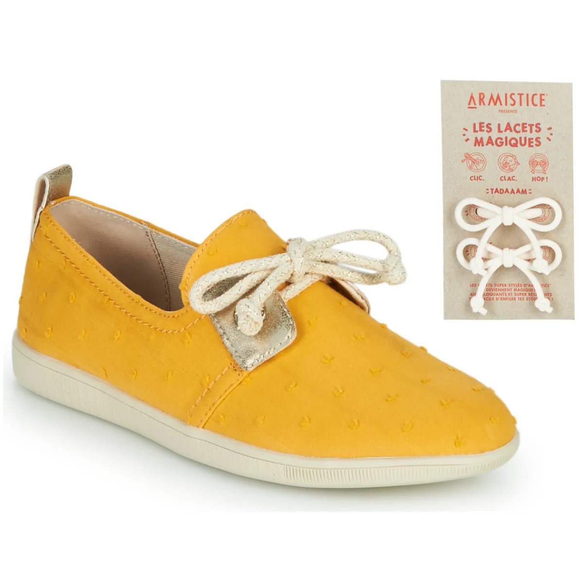 Baskets Mode^Armistice - STONE ONE Jaune