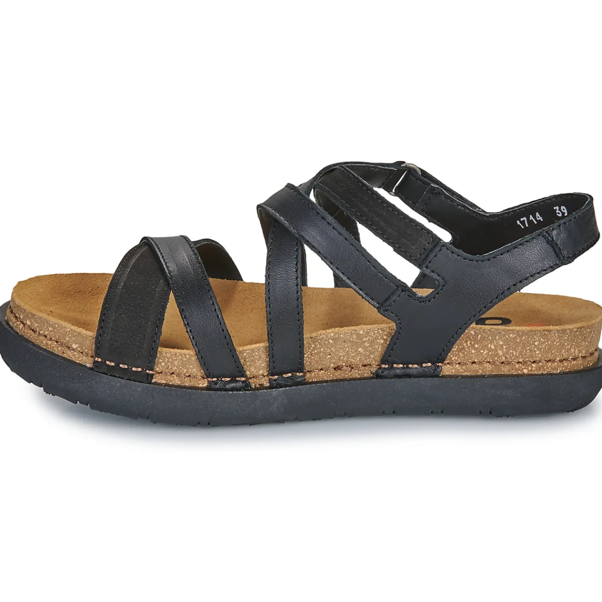 Sandales Et Nu-pieds^Art - RHODES Noir