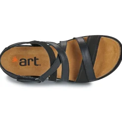 Sandales Et Nu-pieds^Art - RHODES Noir