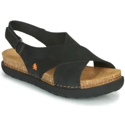 Sandales Et Nu-pieds^Art - RHODES Noir