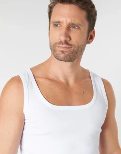 T-shirts & Polos^Athena - COTON BIO X2 Blanc