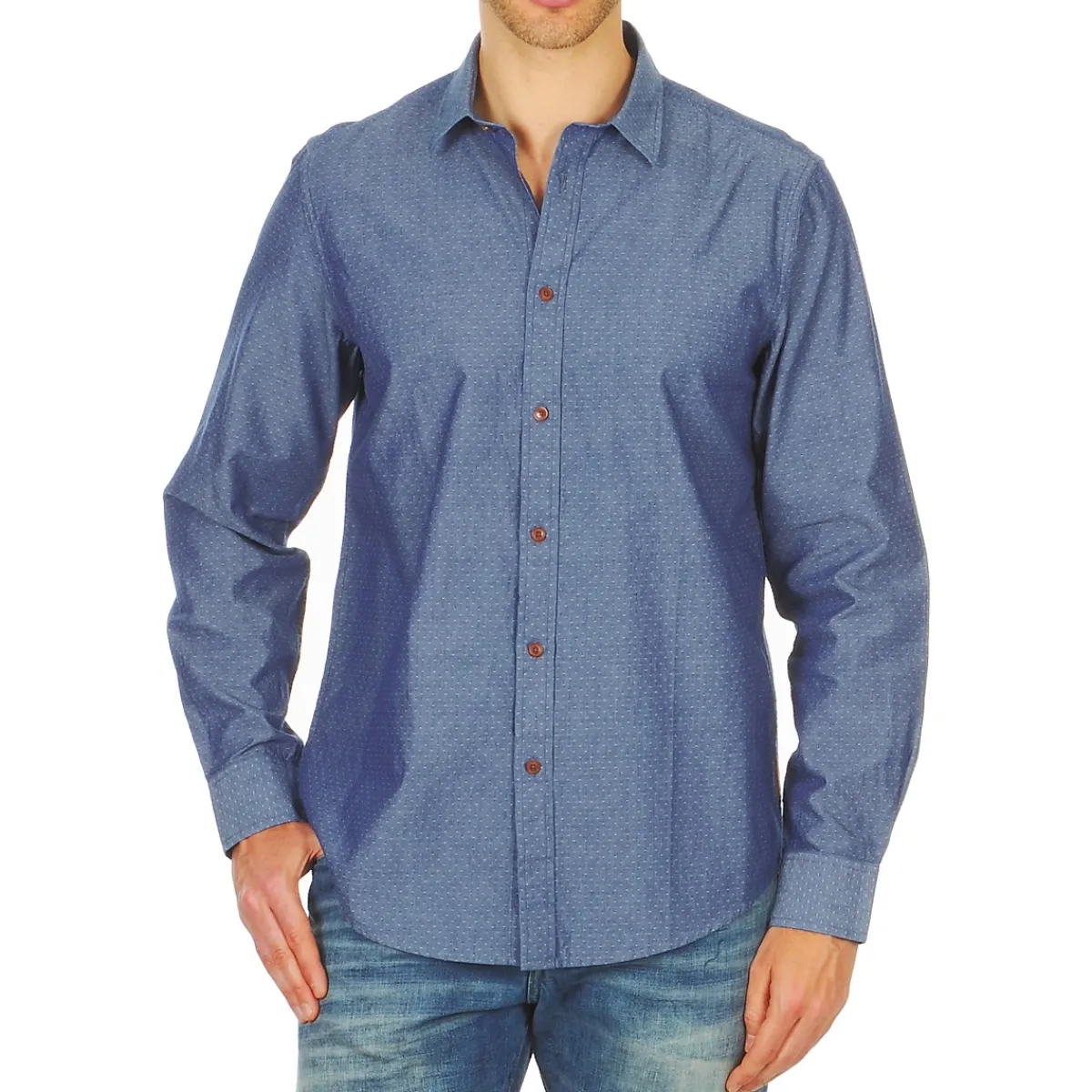 Chemises^Ben Sherman - BEMA00490 Bleu