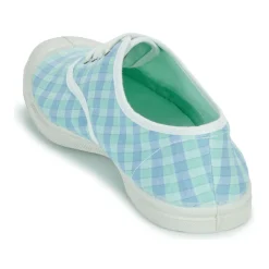 Baskets Mode^Bensimon - SUMMER CHECKS Bleu