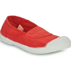 Baskets Mode^Bensimon - TENNIS ELASTIQUE Rouge
