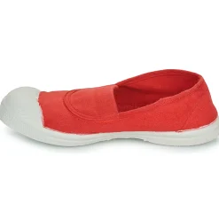 Baskets Mode^Bensimon - TENNIS ELASTIQUE Rouge