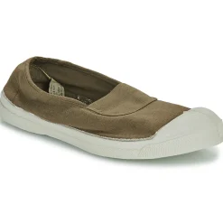 Slip Ons^Bensimon - TENNIS ELASTIQUE Kaki