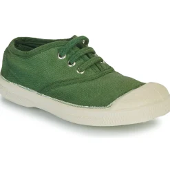 Baskets Mode^Bensimon - TENNIS LACET Vert
