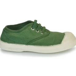 Baskets Mode^Bensimon - TENNIS LACET Vert