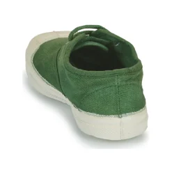 Baskets Mode^Bensimon - TENNIS LACET Vert