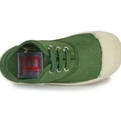 Baskets Mode^Bensimon - TENNIS LACET Vert