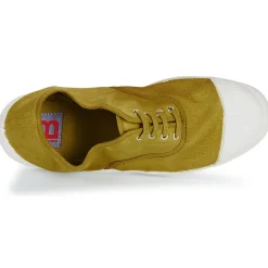 Baskets Mode^Bensimon - TENNIS LACET Moutarde