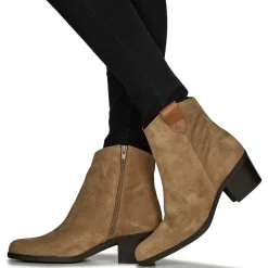 Bottines / Boots^Betty London - BIOUTI Camel