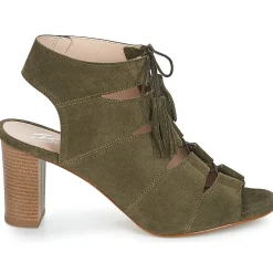 Sandales Et Nu-pieds^Betty London - EVENE Kaki