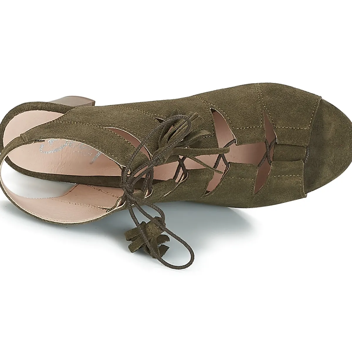 Sandales Et Nu-pieds^Betty London - EVENE Kaki